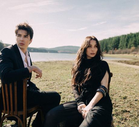 Михаела Маринова и Тино влизат за първи път заедно в студио по време