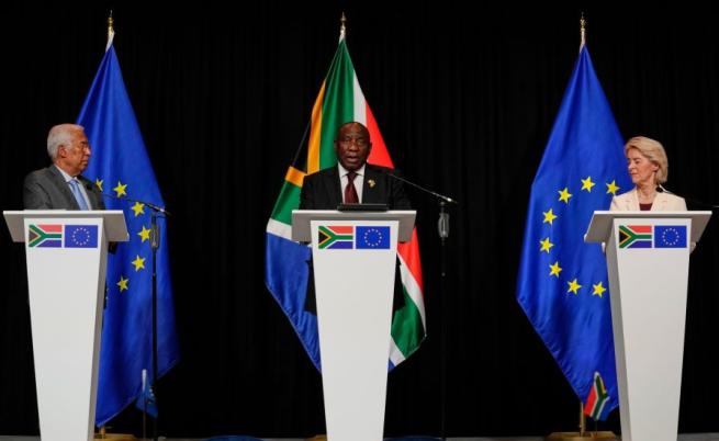 Среща на върха на Г-20: Лидерите на ЕС обсъждат мирния план на САЩ за Украйна със Зеленски