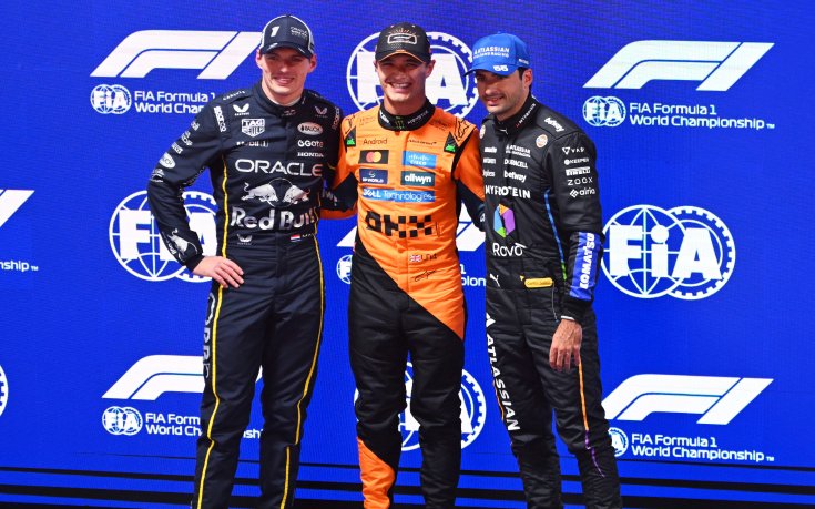 Отличен Ландо Норис се справи с невъзможните условия и дъжда и ще стартира първи в Лас Вегас