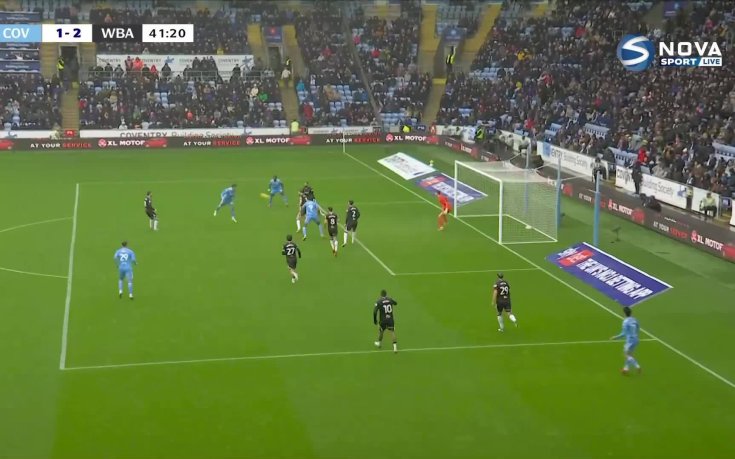 Ковънтри - Уест Бромич 3:2 /репортаж/