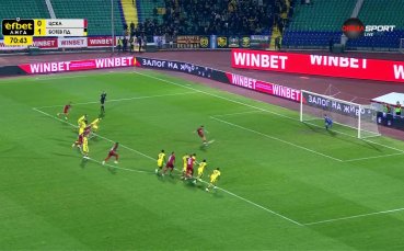 Йоанис Питас пропусна да изведе ЦСКА напред от дузпа