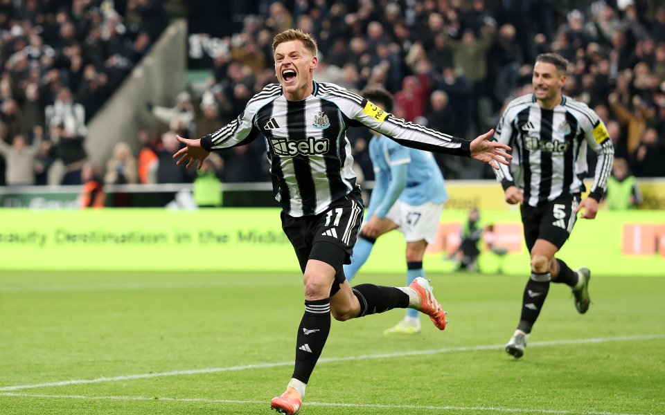 Нюкасъл приземи Манчестър Сити в напрегнат двубой от Висшата лига