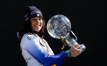 Федерика Бриньоне се качи на ските за първи след ужасяващото падане