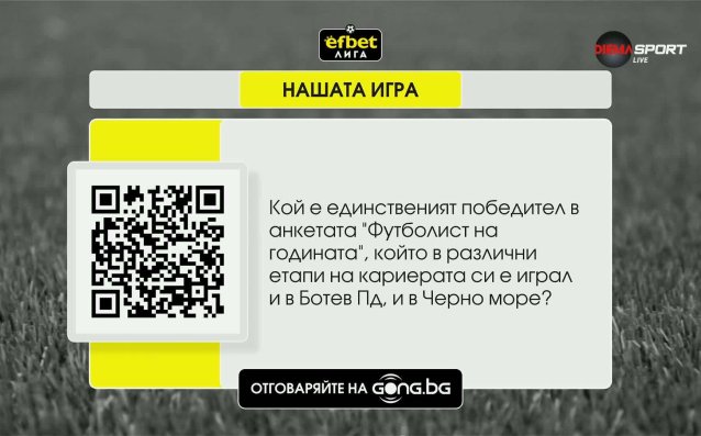 Нов въпрос, нов шанс за награди с „Нашата игра“!