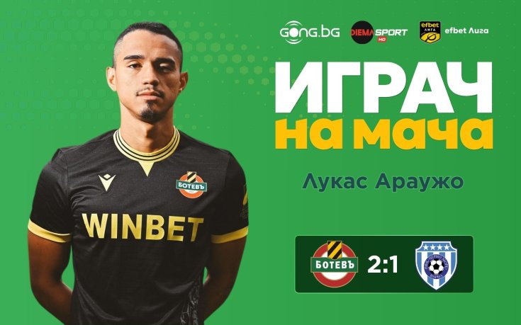 Лукас над всички на Ботев Пд - Черно море