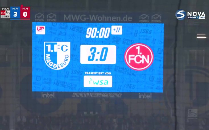 Магдебург - Нюрнберг 3:0 /репортаж/