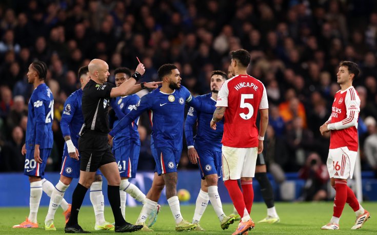 НА ЖИВО: Челси 0:0 Арсенал, изгониха Мойсес Кайседо