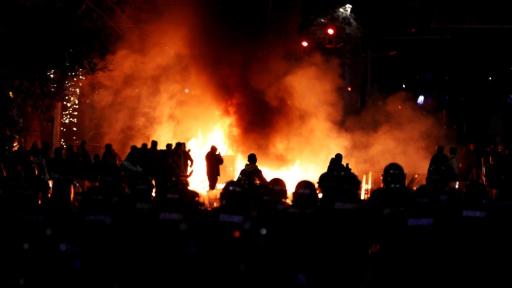 СДВР разкри подробности за петима от задържаните след протеста в София