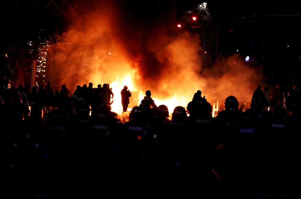 СДВР разкри подробности за петима от задържаните след протеста в София