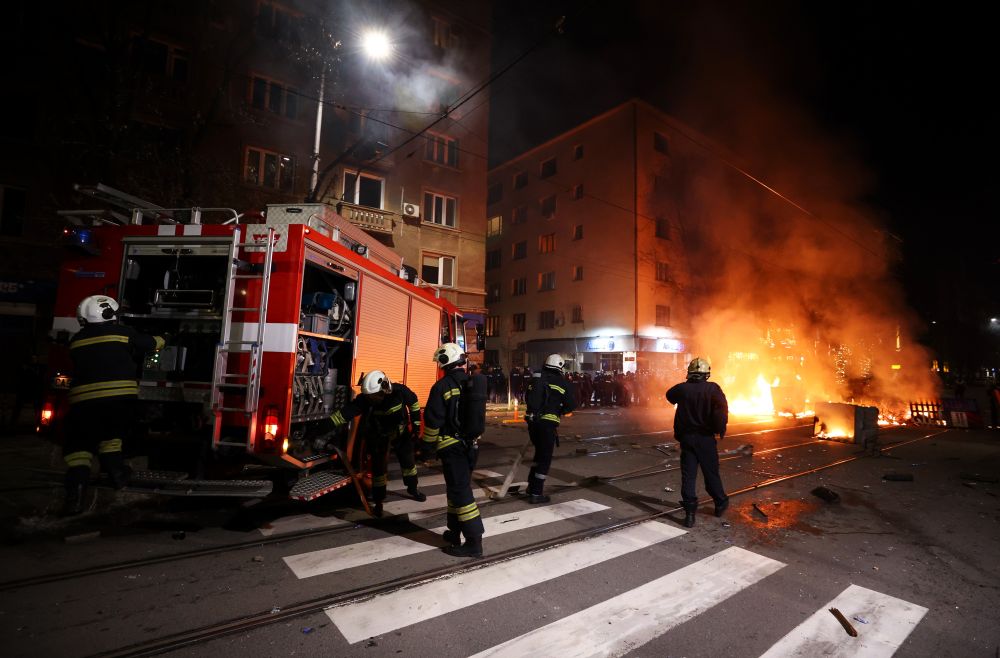 Ескалация на протеста в София.