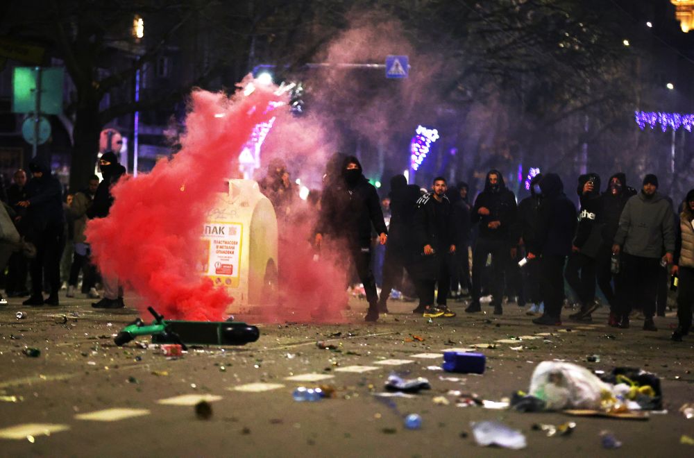 Ескалация на протеста в София.