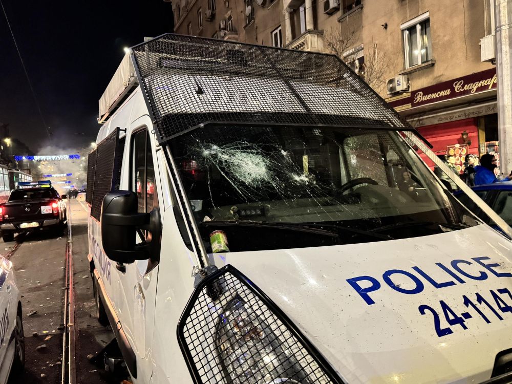 Ескалация на протеста в София.