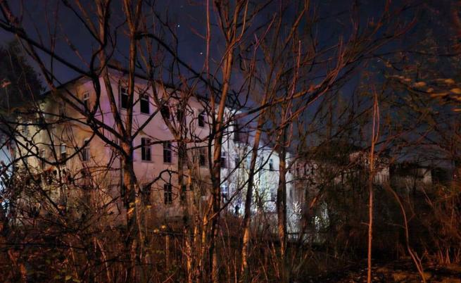 Пожар в старо вооенно училище във Велико Търново