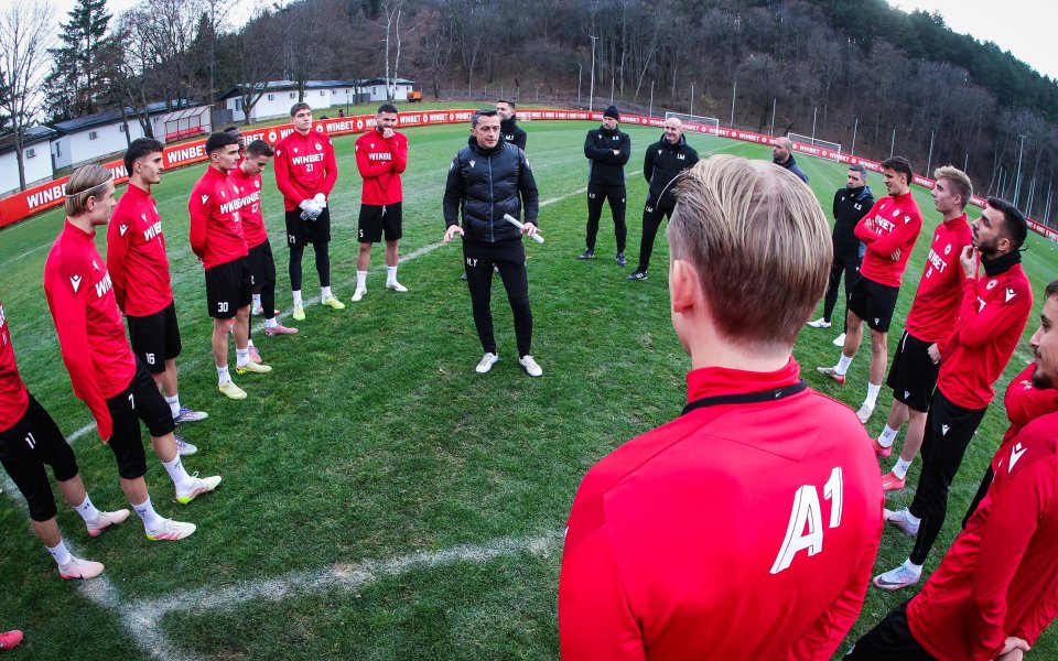 Тренировка на ЦСКА, 02.12.2025 г.