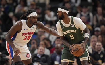 Милуоки навакса сериозен пасив срещу Детройт, Янис се контузи