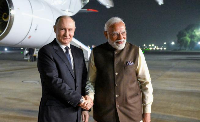 Владимир Путин се срещна с Нарендра Моди в Индия