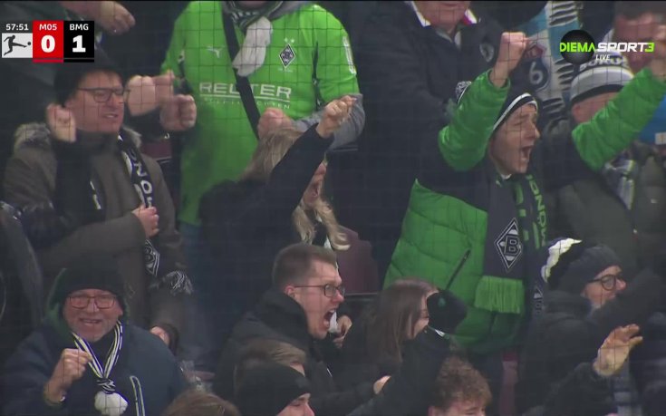 Майнц 05 - Борусия М 0:1 /репортаж/