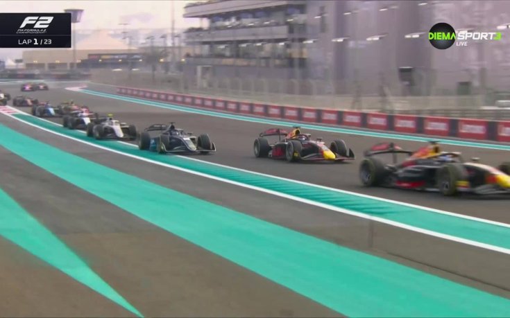 Никола Цолов стартира в спринта на Абу Даби от Формула 2