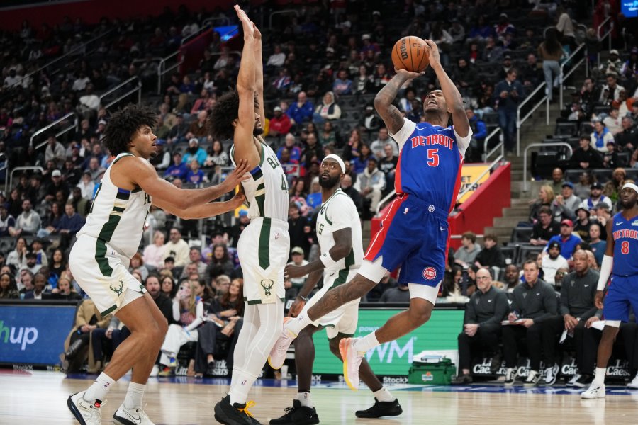 Детройт Пистънс Милуоки Бъкс1