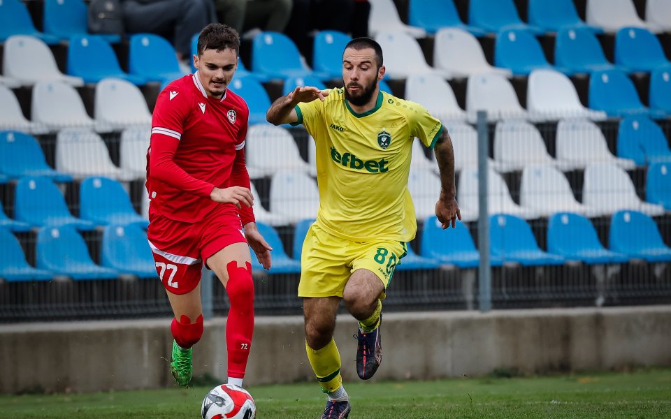 ЦСКА II - Лудогорец II 0:0 / Mr Bit Втора лига, 19-и кръг, 07.12.2025 г.