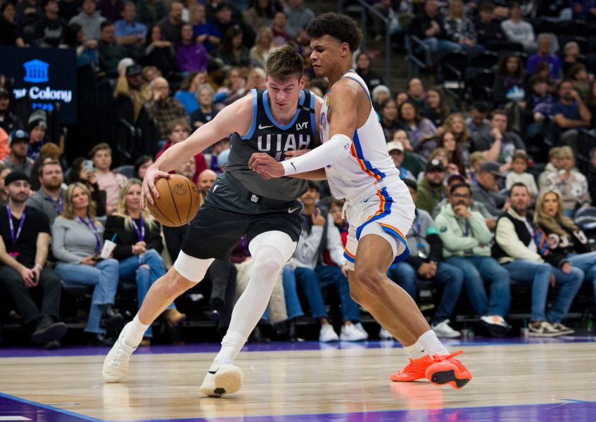 Юта Джаз Оклахома Сити Тъндър1