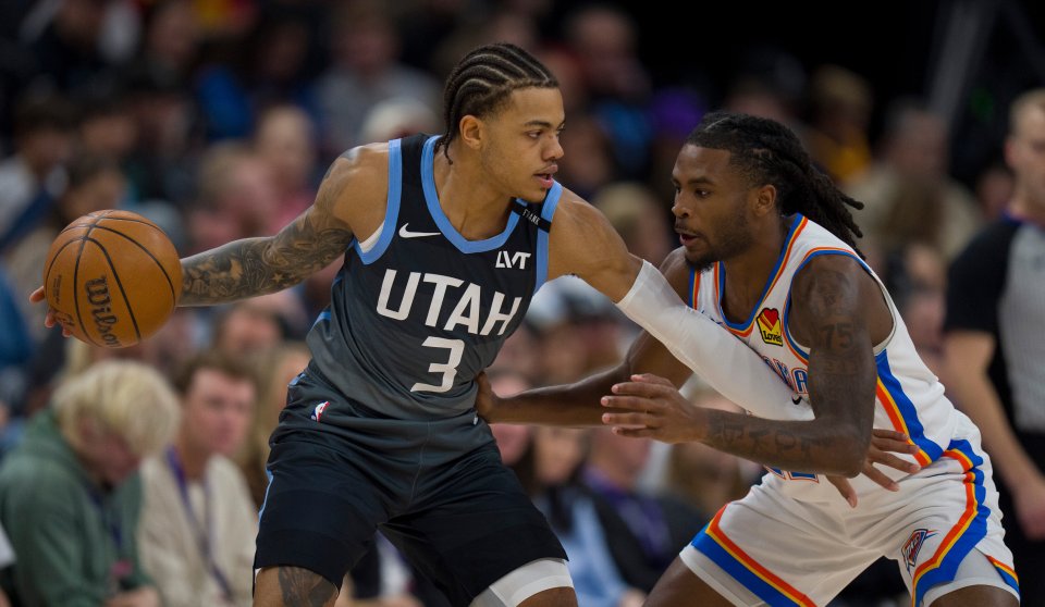 Юта Джаз Оклахома Сити Тъндър1