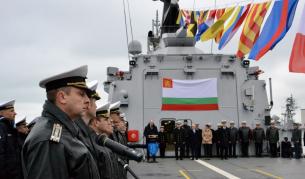 ВМС прие тържествено новия патрулен кораб „Храбри“ във Варна