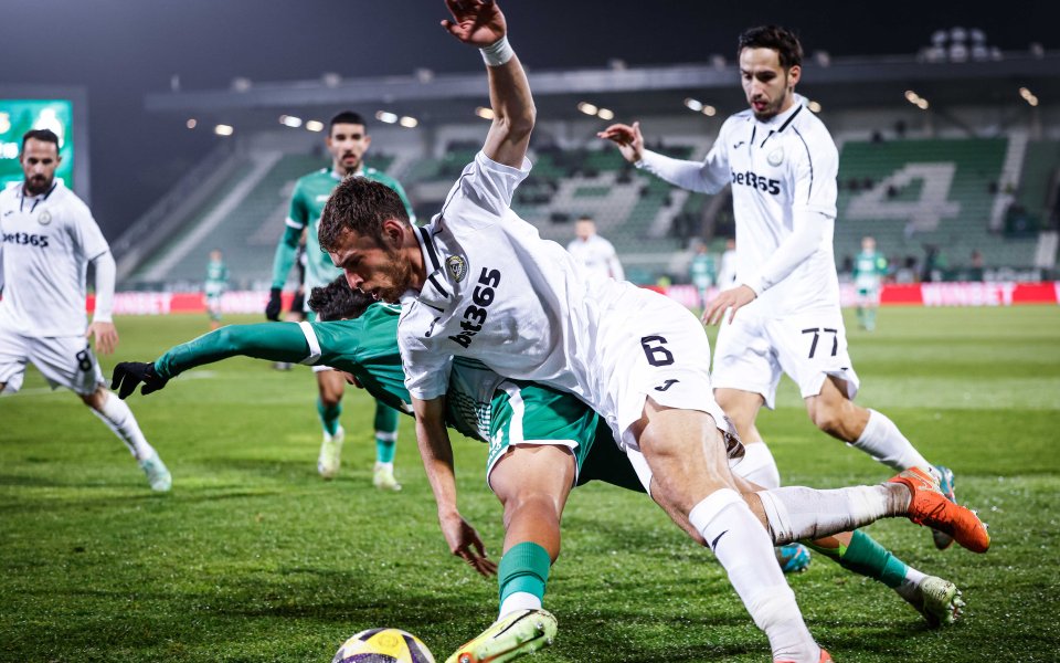 НА ЖИВО: Лудогорец 1:1 Славия, Чочев изравни за домакините