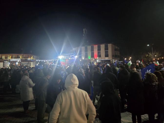 Контрапротести в подкрепа на кабинета Желязков