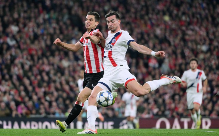 НА ЖИВО: Атлетик Билбао 0:0 Пари Сен Жермен, греда за парижани