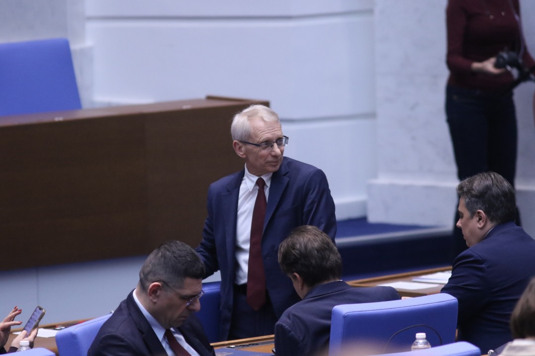 <p>Гласуването на вота на недоверие срещу кабинета "Желязков".</p>