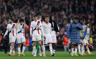 Потрошиха с камъни автобуса на ПСЖ в Билбао след мача в ШЛ