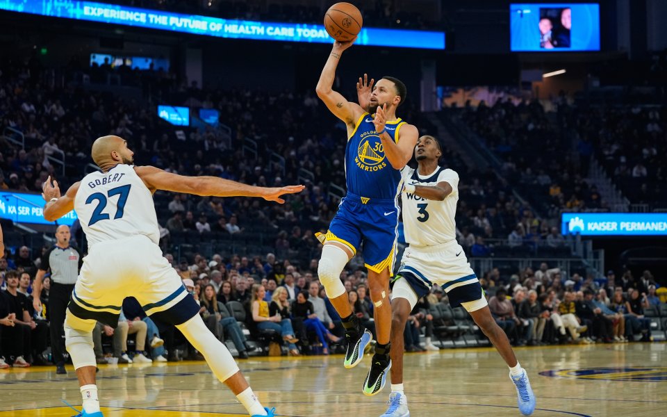 Голдън Стейт Уориърс - Минесота Тимбъруулвс 120:127 точки / НБА, редовен сезон, 13.12.2025 г.