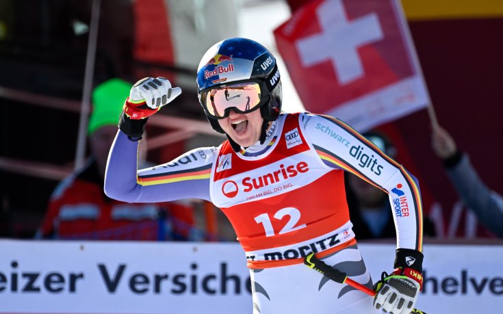 Германка спря Линдзи Вон по пътя към нов триумф в Санкт Мориц