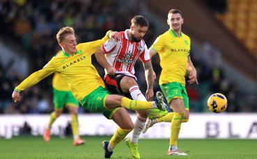 Норич пречупи Саутхемптън със спорен гол