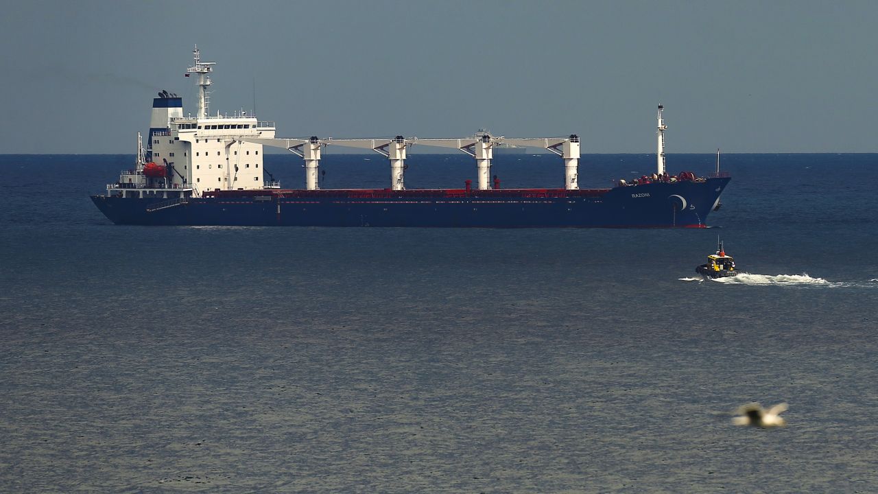 Русия е атакувала с дрон турски товарен кораб, заяви Киев