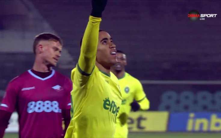 Септември - Лудогорец 0:2 /първо полувреме/