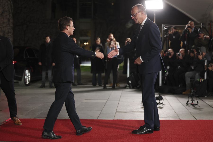 <p>В Берлин обсъждат мирното споразумение за Украйна.</p>