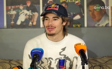 Пресконференция на Никола Цолов след края на сезона във Формула 2