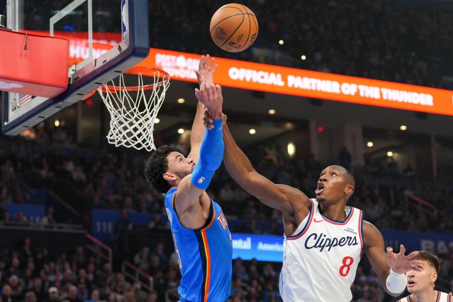 Оклахома Сити Тъндър Лос Анджелис Клипърс1