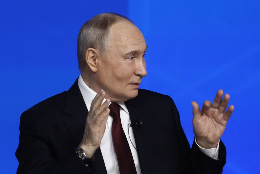 <p>Ежегодната голяма пресконференция на Путин</p>