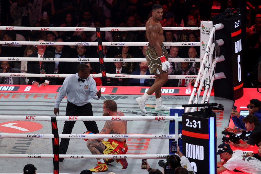 Джейк Пол срещу Антъни Джошуа в Маями1