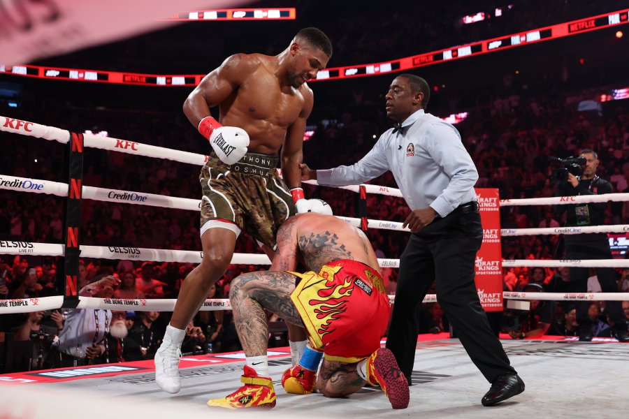 Джейк Пол срещу Антъни Джошуа в Маями1