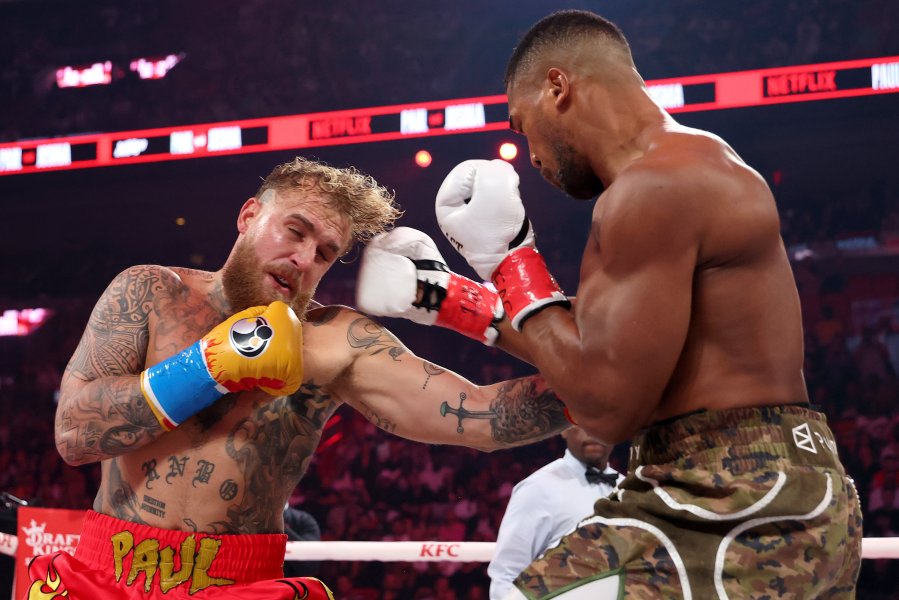 Джейк Пол срещу Антъни Джошуа в Маями1