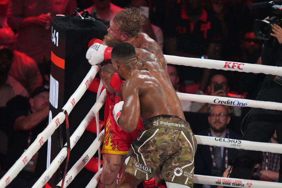 Джейк Пол срещу Антъни Джошуа в Маями1