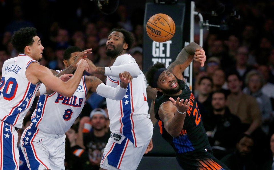 Ню Йорк Никс Филаделфия Севънтисиксърс1