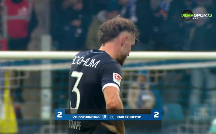 Бохум - Карлсруе 2:2 /репортаж/