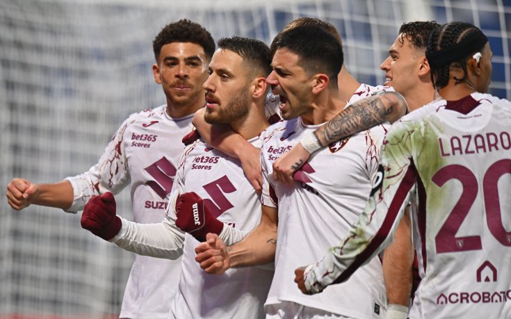 Дузпа донесе трудна победа на Торино над Сасуоло в Реджо Емилия