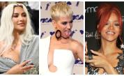 Русо, червено или обръснато: Най-смелите трансформации на прическите на звездите