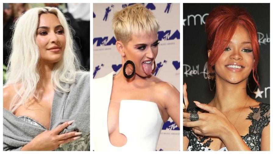 Русо, червено или обръснато: Най-смелите трансформации на прическите на звездите